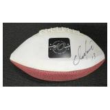 Autographed 10 years of memory football (Dan Marino #13)