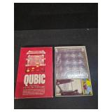 Vintage Board games, Qubic, Master mind, Clue, Dominoes, & Word Yahtzee