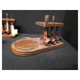 Vintage tobacco pipes & racks
