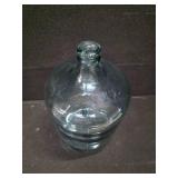 Large Blue glass jug, likely 5 gallons
