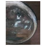 Large Blue glass jug, likely 5 gallons