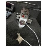 Collection of vintage cameras and accessories
