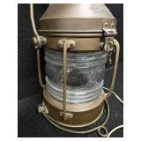 Antique Maritime Anchor Ship Lantern