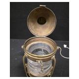 Antique Maritime Anchor Ship Lantern