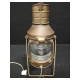 Antique Maritime Anchor Ship Lantern