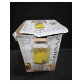 1.5 Gallon Country Drink Dispenser w/ Dual-Purpose Galvanized Bucket Base
