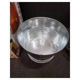 1.5 Gallon Country Drink Dispenser w/ Dual-Purpose Galvanized Bucket Base