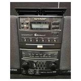 Sharp 3-in-1 Radio !!WORKS!!