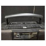 Sharp 3-in-1 Radio !!WORKS!!