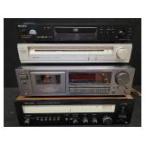 Sharp 3-in-1 Radio !!WORKS!!