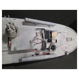 Motorized boat