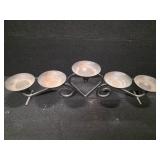 Black Metal Candle Holder w/ Heart shape