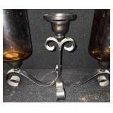 Imposing Wrought-iron Dining Table Candelabra
