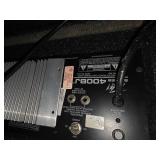 Mixer, Power Amplifier and 2 large speakers