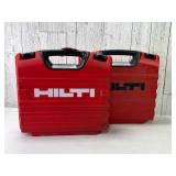 Hilti Tool Cases * Cases Only* Hilti Tool Cases * Cases Only*
