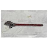 24-Inch Olympia Industrial Adjustable Wrench with Forged Alloy Steel Construction 24-Inch Olympia Industrial Adjustable Wrench with Forged Alloy Steel Construction