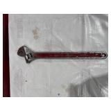24-Inch Olympia Industrial Adjustable Wrench with Forged Alloy Steel Construction 24-Inch Olympia Industrial Adjustable Wrench with Forged Alloy Steel Construction
