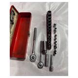 Master Mechanic 21-Piece 3/8 and 1/4 Drive Socket Set with Original Case Master Mechanic 21-Piece 3/8 and 1/4 Drive Socket Set with Original Case