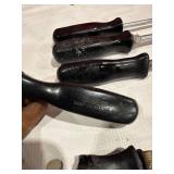Snap-on Screwdrivers with Black Handles Snap-on Screwdrivers with Black Handles
