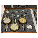 Caterpillar Service Tool Kit with Gauges and Accessories Caterpillar Service Tool Kit with Gauges and Accessories