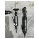 Chicago Pneumatic Air Ratchet, Ingersoll Rand Drill, and Campbell Hausfeld Cut-Off Wheel Chicago Pneumatic Air Ratchet, Ingersoll Rand Drill, and Campbell Hausfeld Cut-Off Wheel