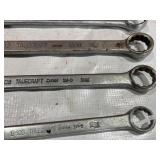 6 Truecraft Open-End and Box-End Wrenches, Japan 6 Truecraft Open-End and Box-End Wrenches, Japan