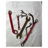 Open and Box-End Wrenches, Various Sizes and Conditions Open and Box-End Wrenches, Various Sizes and Conditions