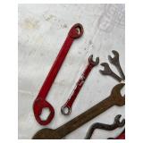 Open and Box-End Wrenches, Various Sizes and Conditions Open and Box-End Wrenches, Various Sizes and Conditions
