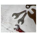 Open and Box-End Wrenches, Various Sizes and Conditions Open and Box-End Wrenches, Various Sizes and Conditions