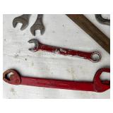 Open and Box-End Wrenches, Various Sizes and Conditions Open and Box-End Wrenches, Various Sizes and Conditions