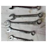 Open-End and Combination Wrench Set Open-End and Combination Wrench Set