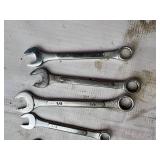 Open-End and Combination Wrench Set Open-End and Combination Wrench Set