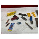 Hand Tools Including Scrapers and Utility Knives Hand Tools Including Scrapers and Utility Knives