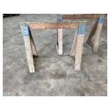 Wooden Sawhorses Wooden Sawhorses