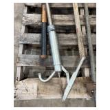 Wood Clamps, Axes, Mauls, and Bulk Oil Pump Wood Clamps, Axes, Mauls, and Bulk Oil Pump