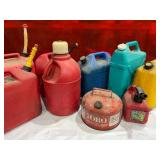 Assorted Fuel Containers Assorted Fuel Containers