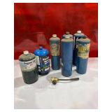 Propane Fuel Cylinders and Torch Head Propane Fuel Cylinders and Torch Head