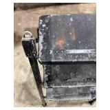 Cosco Black Metal Folding Step Stool with Three Steps Cosco Black Metal Folding Step Stool with Three Steps