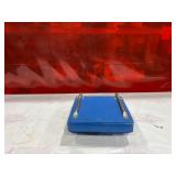 Blue Padded Folding Chair Seat Bleachers Blue Padded Folding Chair Seat Bleachers