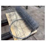 Wire Tomato Cages, Wire Fencing Roll, and Roll of Wire Wire Tomato Cages, Wire Fencing Roll, and Roll of Wire