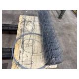 Wire Tomato Cages, Wire Fencing Roll, and Roll of Wire Wire Tomato Cages, Wire Fencing Roll, and Roll of Wire