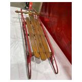 Flexible Flyer Wooden Sled with Washboard Flexible Flyer Wooden Sled with Washboard
