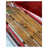 Flexible Flyer Wooden Sled with Washboard Flexible Flyer Wooden Sled with Washboard