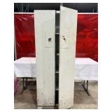 Metal Storage Cabinet with Double Doors and Shelving Metal Storage Cabinet with Double Doors and Shelving