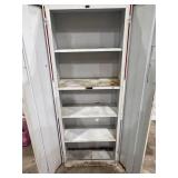 Metal Storage Cabinet with Double Doors and Shelving Metal Storage Cabinet with Double Doors and Shelving