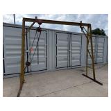 1-Ton Gantry Crane With 11-Foot Width and Chain Hoist 1-Ton Gantry Crane With 11-Foot Width and Chain Hoist
