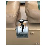 Cushman Golfster Electric Golf Cart with Yellow Canopy Cushman Golfster Electric Golf Cart with Yellow Canopy