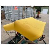 Cushman Golfster Electric Golf Cart with Yellow Canopy Cushman Golfster Electric Golf Cart with Yellow Canopy
