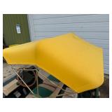 Cushman Golfster Electric Golf Cart with Yellow Canopy Cushman Golfster Electric Golf Cart with Yellow Canopy