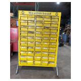 Weatherhead Industrial Parts Bin Cabinet & Contents Weatherhead Industrial Parts Bin Cabinet & Contents